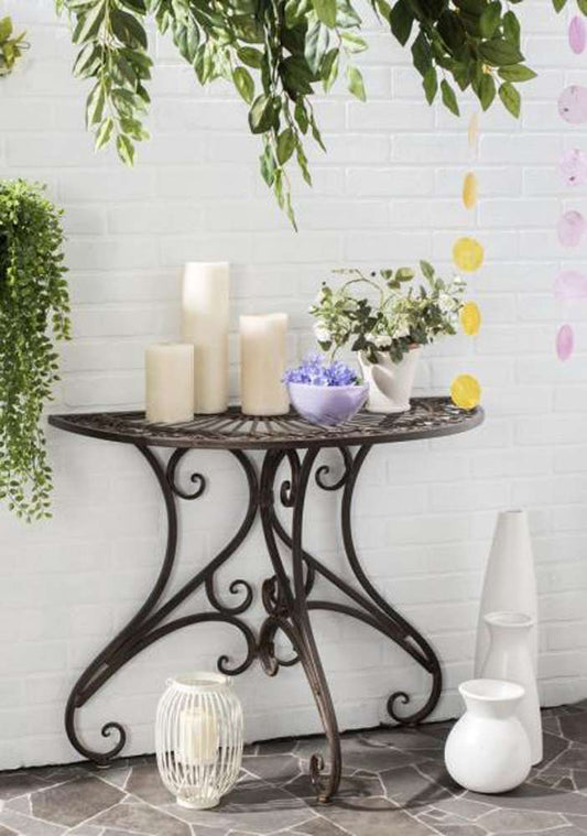 Safavieh - Annalise Accent Table - Rustic Brown - PAT5008B veiw 2