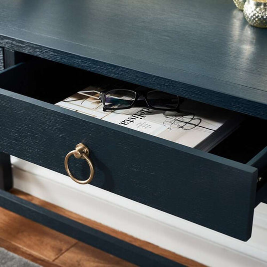 Safavieh - Esther 2 Drawer Desk - Navy - DSK9200A veiw 2