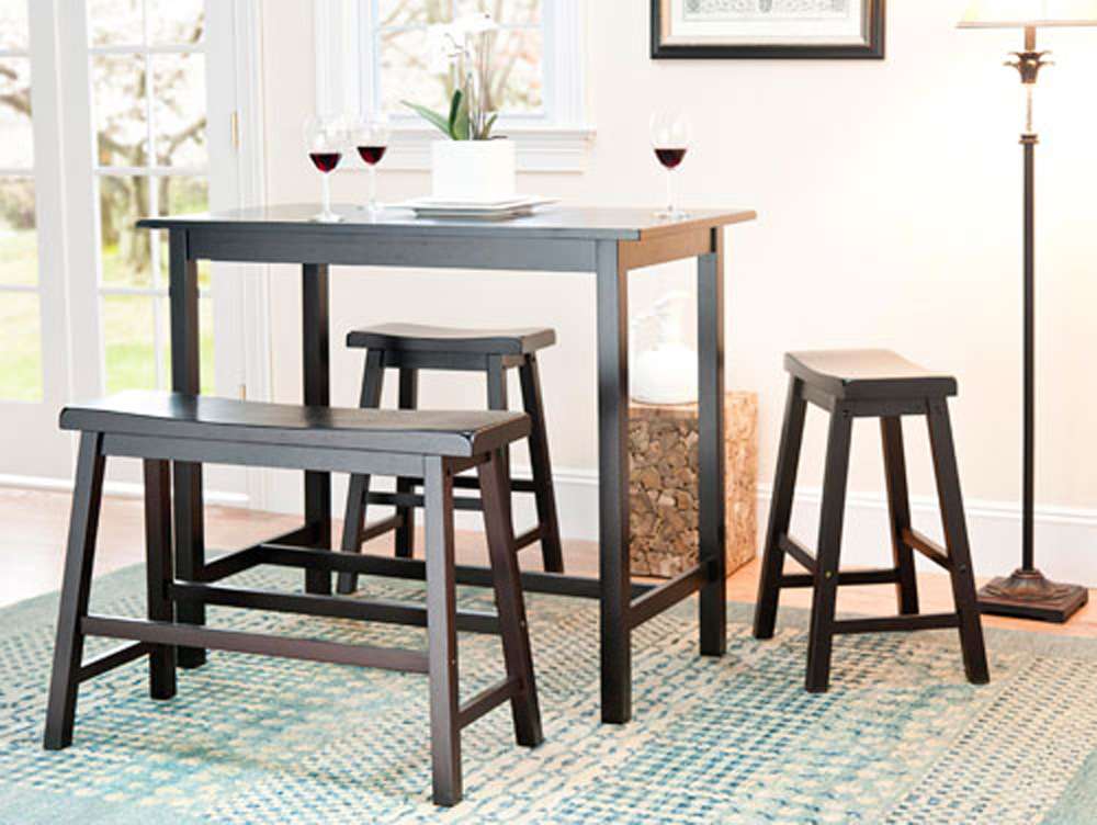 Safavieh - Haley 4Pc Pub Set - Espresso - AMH8503A veiw 2