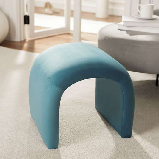 Safavieh - Kibo Ottoman - Sea Blue - OTT1300E veiw 2