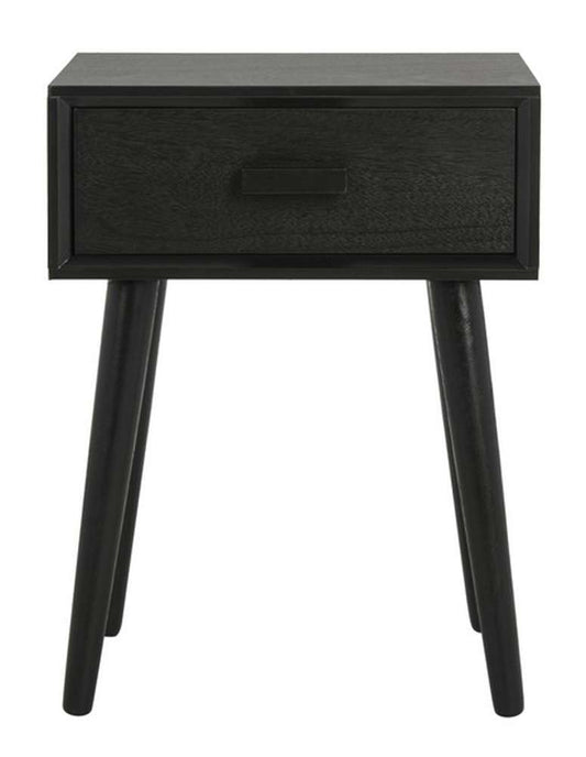 Safavieh - Lyle One Drawer Side Table - Black - ACC5702D veiw 2