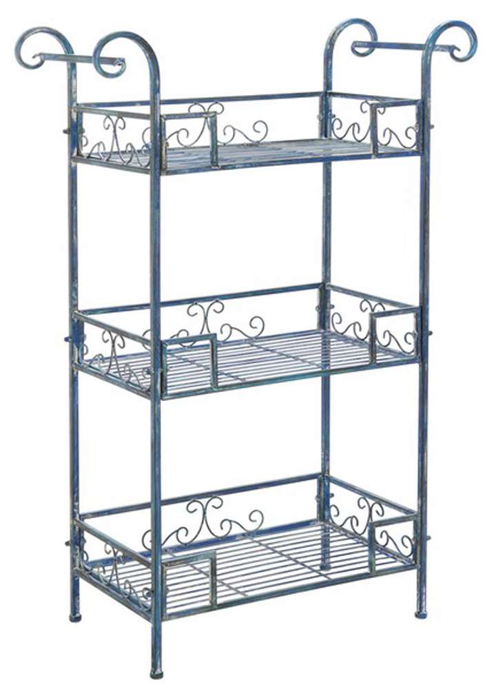 Safavieh - Noreen 3 Tier Shelf - Mossy Blue - PAT5006C veiw 4