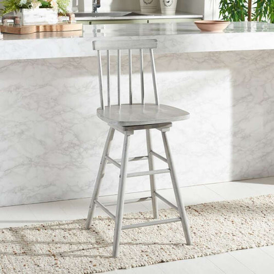 Safavieh - Quai Swivel Counter Stool - Grey - BST1404B veiw 2