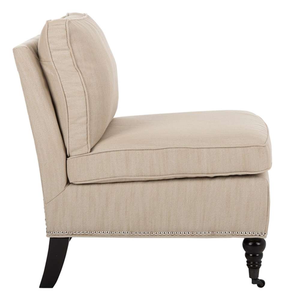 Safavieh - Randy Slipper Chair - Beige - MCR4584D veiw 4