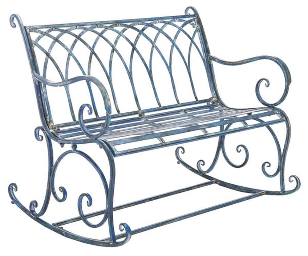 Safavieh - Ressi Rock Bench - Mossy Blue - PAT5021C veiw 4