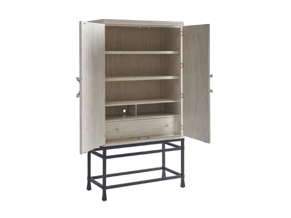 Barclay Butera - Jade Bar/Chest On Stand White - 01-0921-976C veiw 3