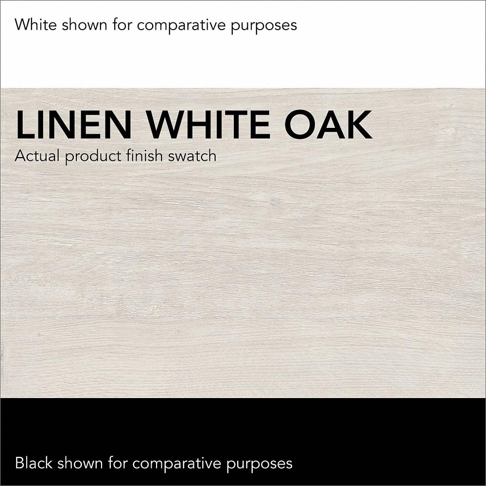 Bush Furniture - Cabot Tall 5 Shelf Bookcase in Linen White Oak - WC31166 veiw 7