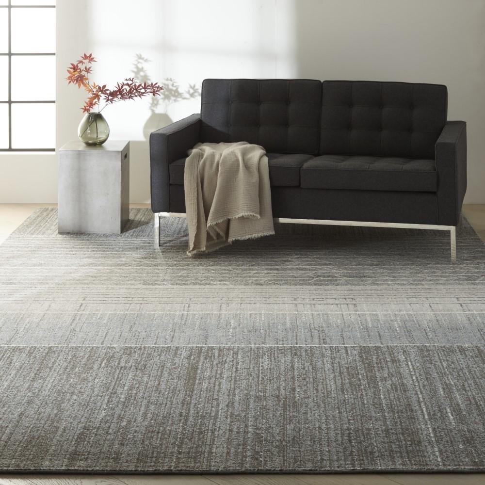 Calvin Klein - Home Gradient GDT04 Grey 79in x 99in Rug - GDT04-99446318534_CLOSEOUT veiw 2