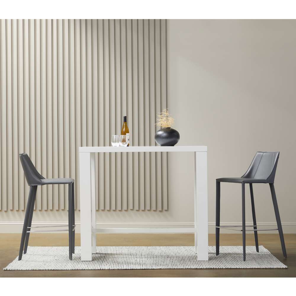 Euro Style - Kalle Bar Stool in Gray - 30918-GRY-MP1 veiw 6