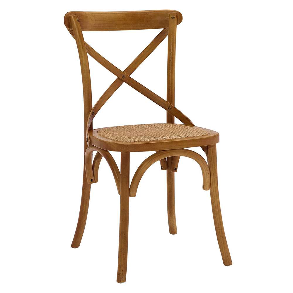 Modway - Gear Dining Side Chair in Walnut - EEI-1541-WAL veiw 1