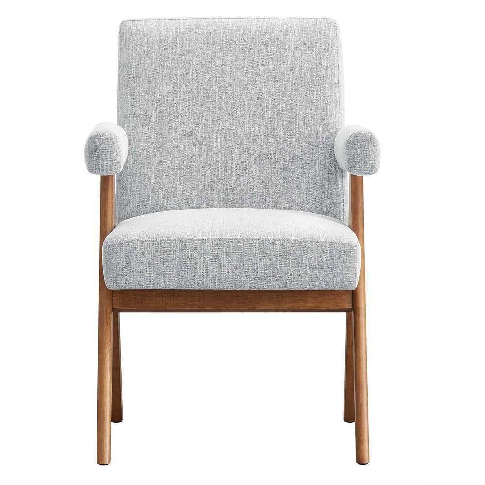 Modway - Lyra Fabric Dining Room Chair - (Set of 2) - EEI-6507-HLG veiw 6