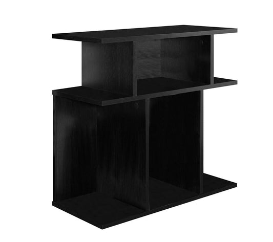 Monarch Specialties - Accent Table, Side, End, Nightstand, Lamp, Living Room, Bedroom, Laminate, Black, Contemporary, Modern - I-2473 veiw 2