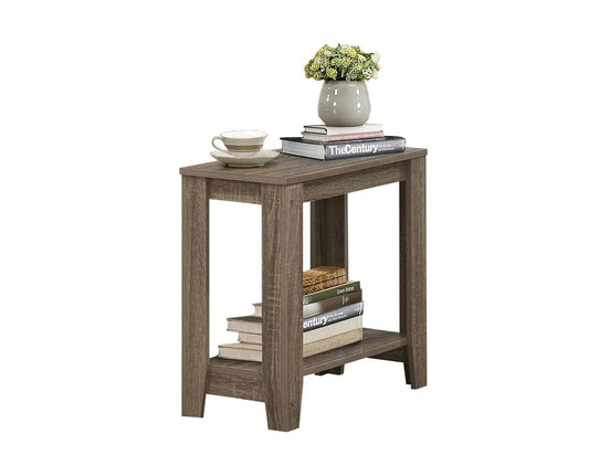 Monarch Specialties - Accent Table, Side, End, Nightstand, Lamp, Living Room, Bedroom, Laminate, Brown, Transitional - I-3115 veiw 2