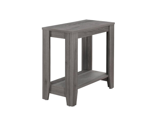 Monarch Specialties - Accent Table, Side, End, Nightstand, Lamp, Living Room, Bedroom, Laminate, Grey, Transitional - I-3118 veiw 2