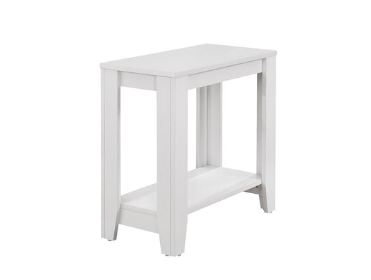 Monarch Specialties - Accent Table, Side, End, Nightstand, Lamp, Living Room, Bedroom, Laminate, White, Transitional - I-3117 veiw 2