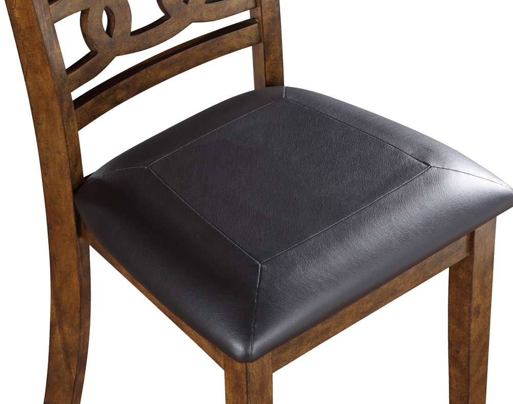 New Classic Furniture - Gia Dining Chairs (Set of 2) -Brown - D1701-20-BRN veiw 4