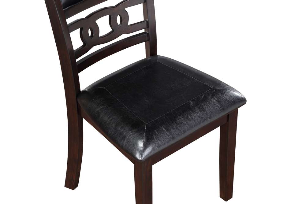 New Classic Furniture - Gia Dining Chairs (Set of 2) -Ebony - D1701-20-EBY veiw 4