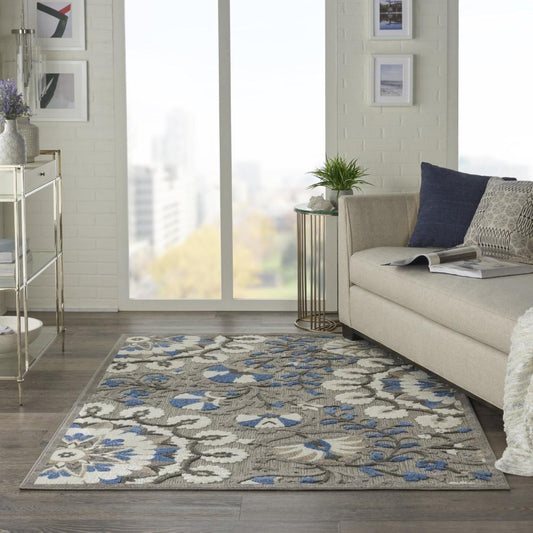 Nourison - Aloha 36in x 56in Bone Patio Area Rug - ALH20-99446739490 veiw 2
