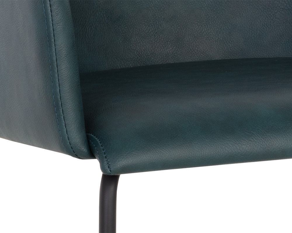 Sunpan - Junction Hensley Dining Armchair - Dark Teal - 109250 view 7