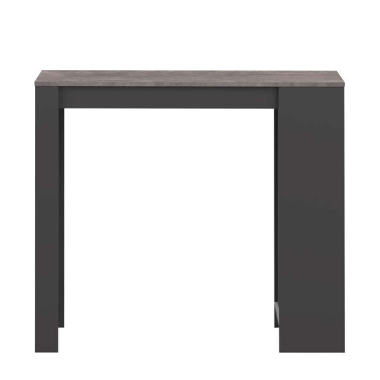 TEMAHOME - Aravis Dining Bar Table in Black / Concrete Look - E8080A7698X00 veiw 2