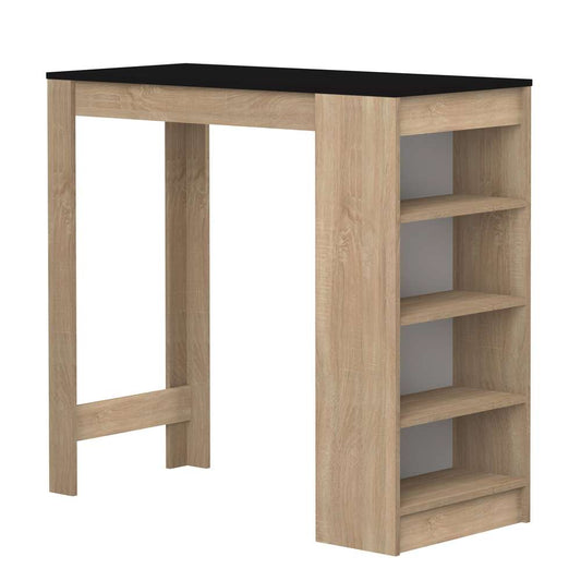 TEMAHOME - Aravis Dining Bar Table in Natural Oak Color / Black - E8080A3476X00 veiw 2