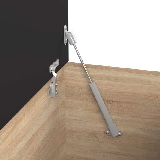 TEMAHOME - Knight Shoe Storage Bench in Oak Color / Black - E4007A3476A00 veiw 2