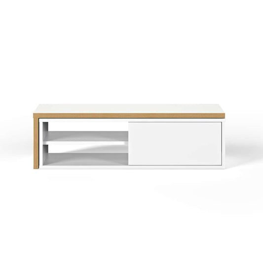 TEMAHOME - Move TV Table in Pure White & Plywood - 9000639197 veiw 2