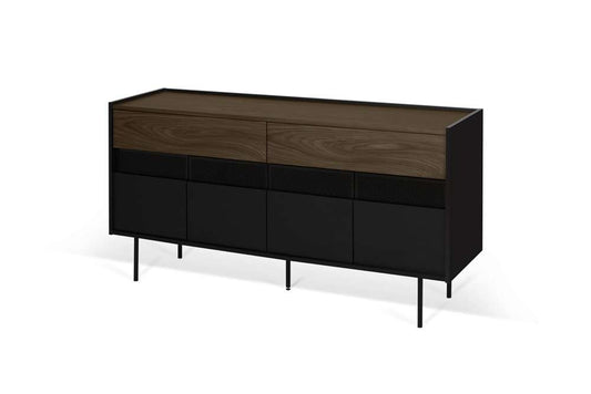 TEMAHOME - Radio Sideboard in Walnut and Pure Black - 9500406065 veiw 2