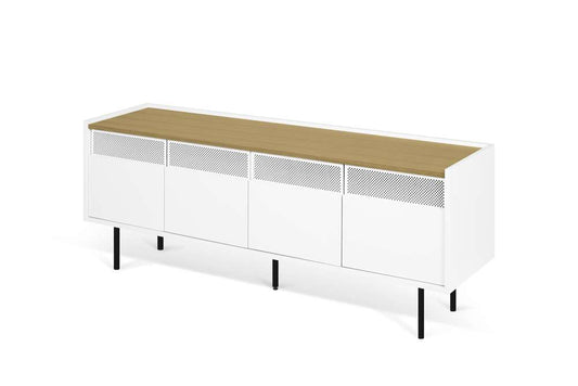 TEMAHOME - Radio TV Table in Oak / Pure White - 9500639630 veiw 2