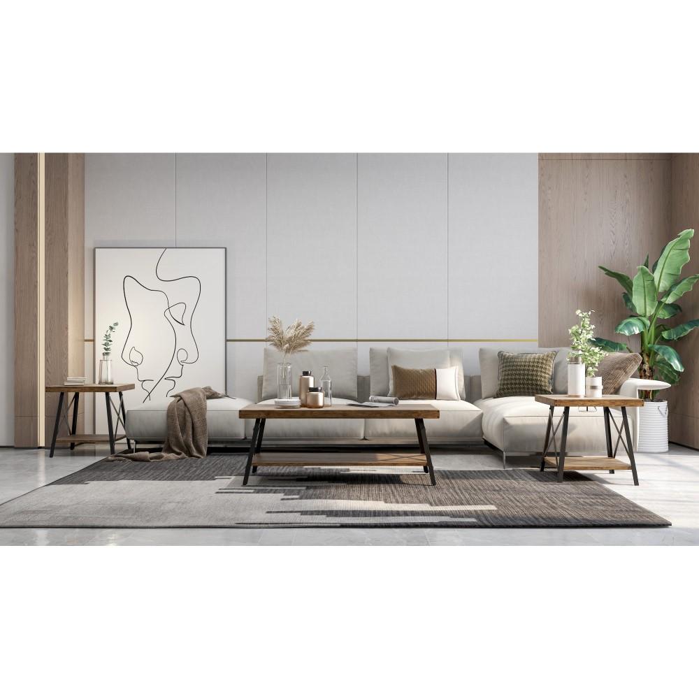 Wallace & Bay - Douglas 24in End Table with Solid Wood Top - WBT2674 veiw 8