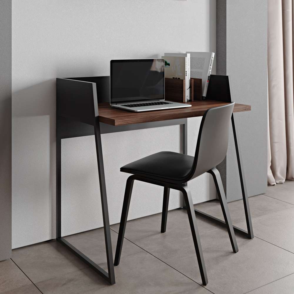 TEMAHOME - Volga Desk in Walnut / Pure Black - 9003052927 veiw 7