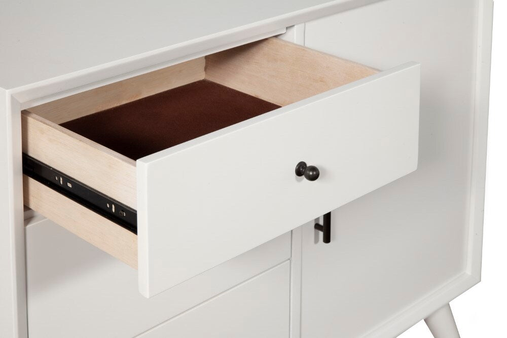 Alpine Furniture - Flynn Accent Cabinet, White - 966-W-14 veiw 5