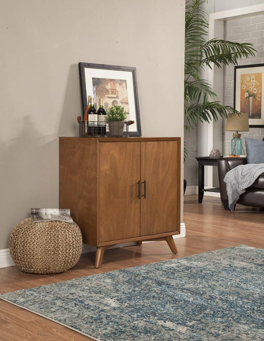 Alpine Furniture - Flynn Small Bar Cabinet, Acorn - 966-17 veiw 2