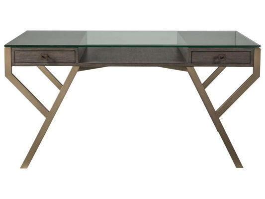 Artistica Home - Cohesion Program Interlaken Desk - Warm Medium Brown - 01-2099-933-39 veiw 2