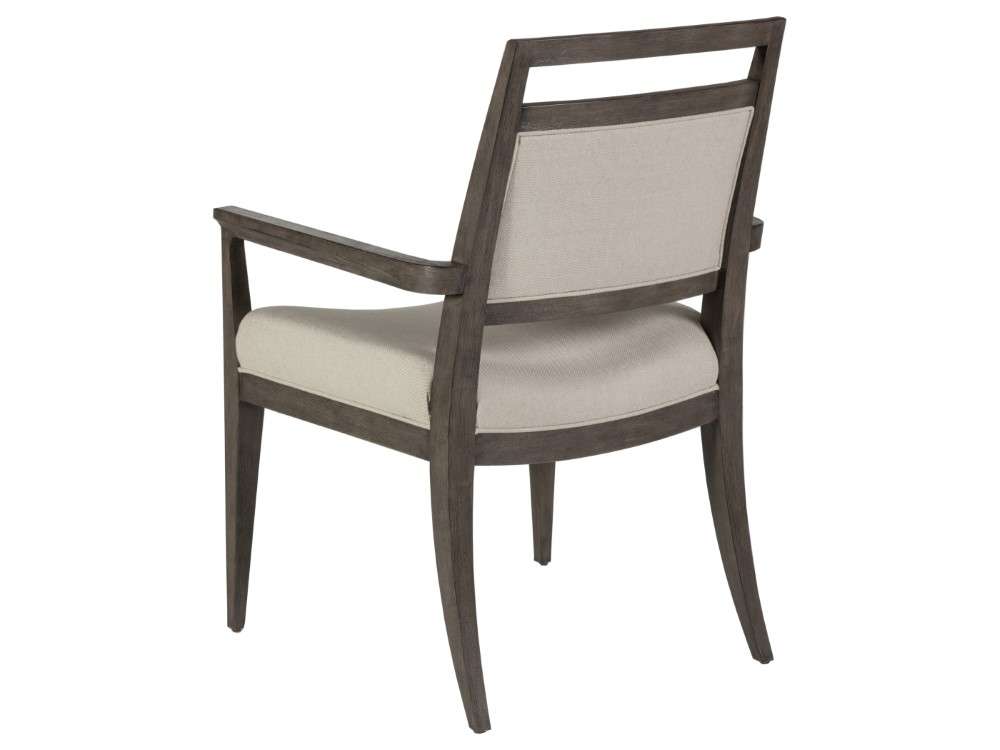Artistica Home - Cohesion Program Nico Upholstered Arm Chair - Warm medium brown - 01-2222-881-39-01 veiw 2
