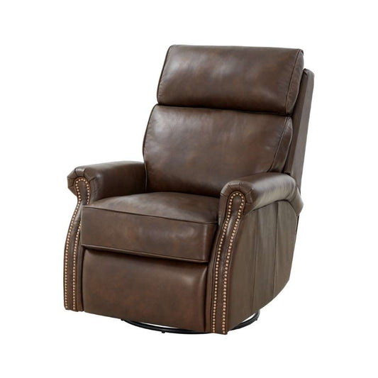 BarcaLounger - Crews Swivel Glider Recliner in Ashford Walnut - 84001562587 veiw 2