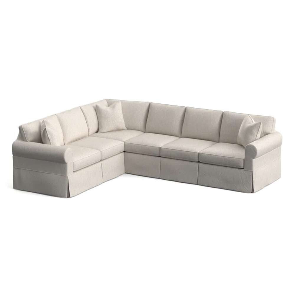 Braxton Culler - Bedford Two-Piece Corner Sectional (White Crypton Performance Fabric) - 728-2PC-SEC5 veiw 1