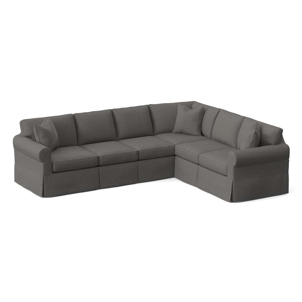 Braxton Culler - Bedford Two-Piece Corner Sectional (Brown Crypton Performance Fabric) - 728-2PC-SEC6 veiw 1