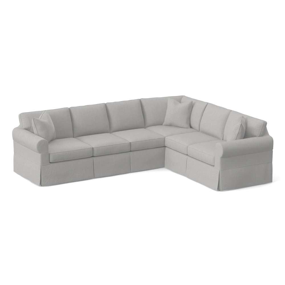 Braxton Culler - Bedford Two-Piece Corner Sectional (White Crypton Performance Fabric) - 728-2PC-SEC6 veiw 1