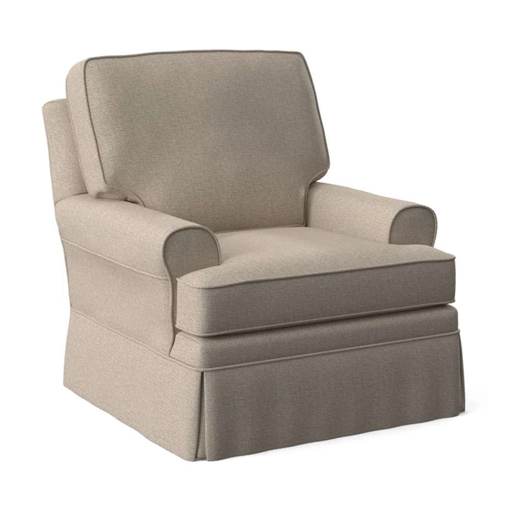 Braxton Culler - Belmont Swivel Glider (Beige Crypton Performance Fabric) - 621-002XP veiw 1