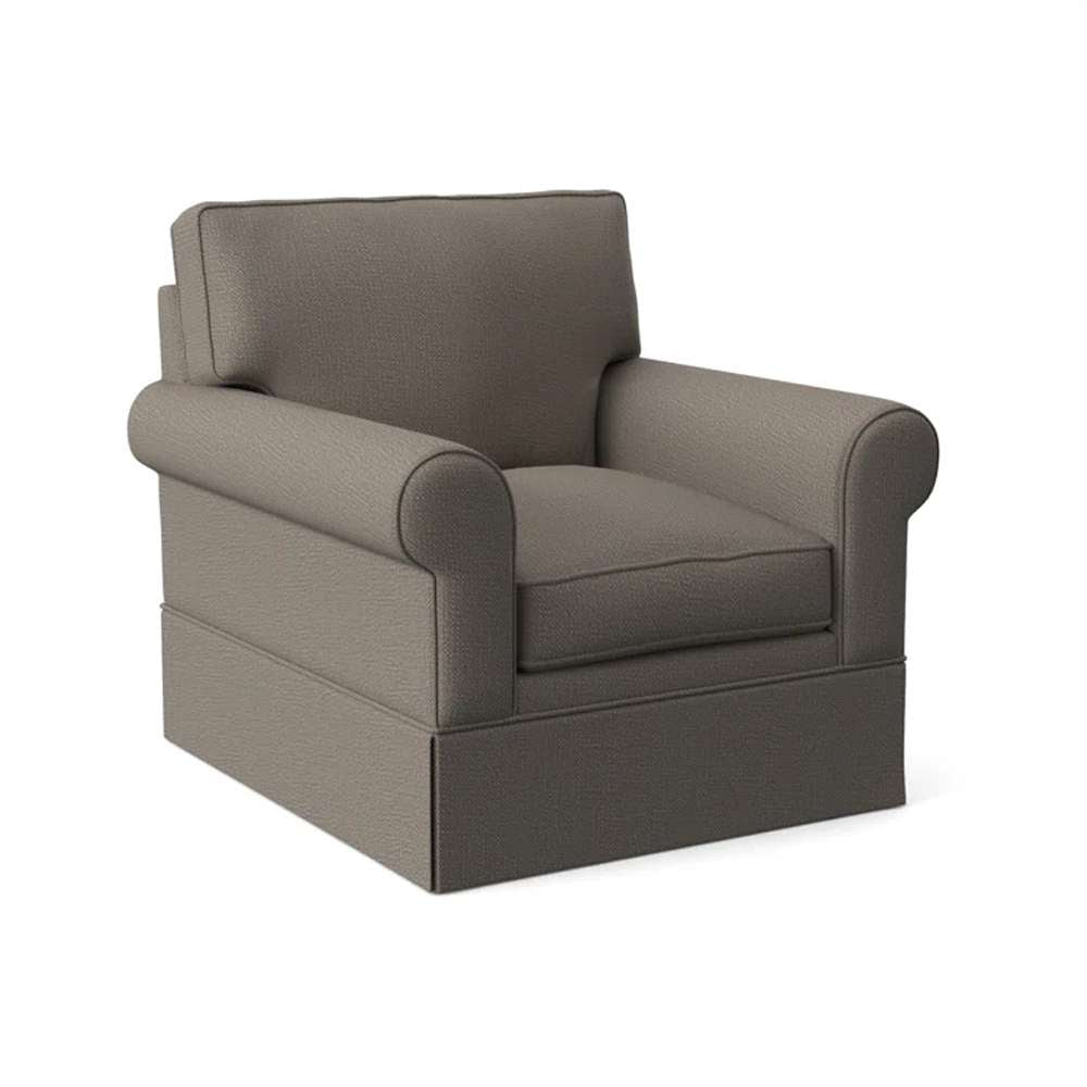 Braxton Culler - Benton Chair (Brown Crypton Performance Fabric) - 628-101 veiw 1
