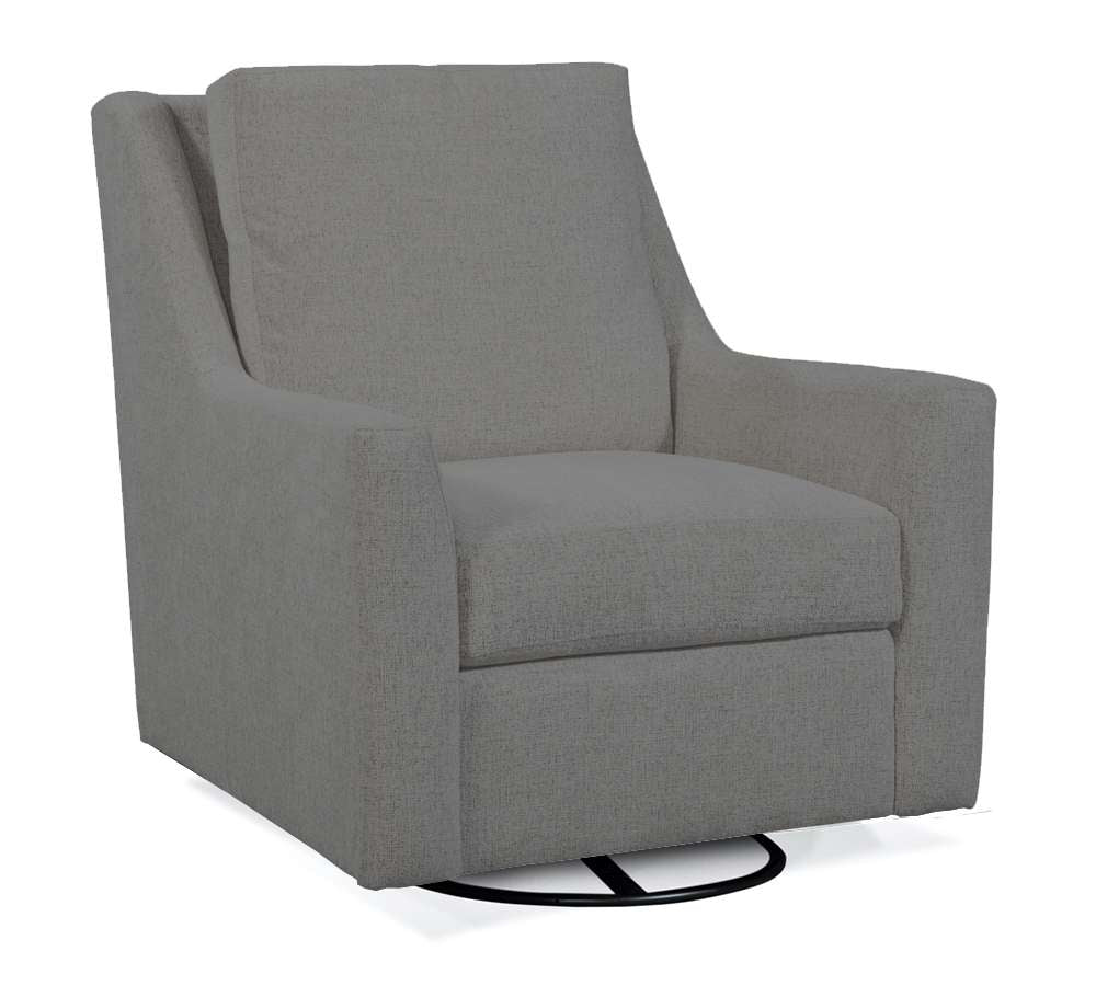 Braxton Culler - Columbus Swivel Glider (Brown Crypton Performance Fabric) - 748-002 veiw 1