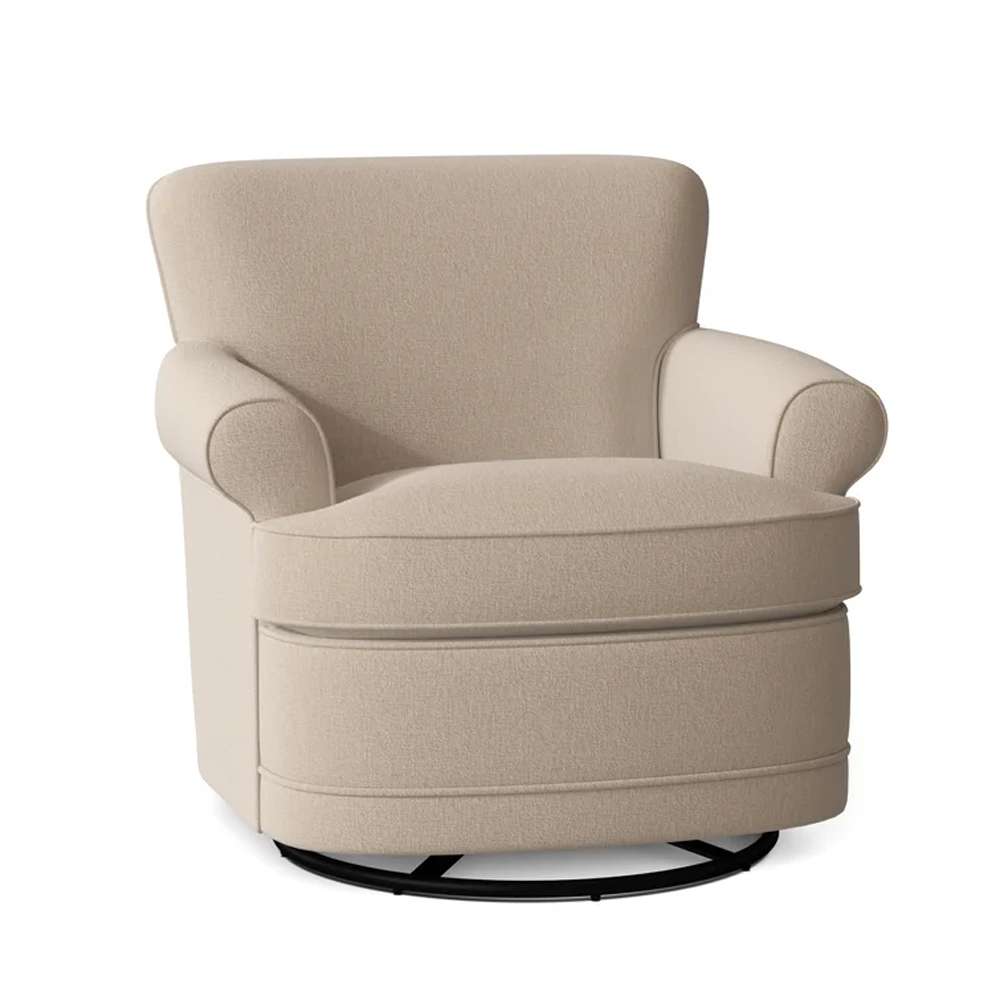Braxton Culler - Maxton Swivel Glider (Beige Crypton Performance Fabric) - 634-002 veiw 1