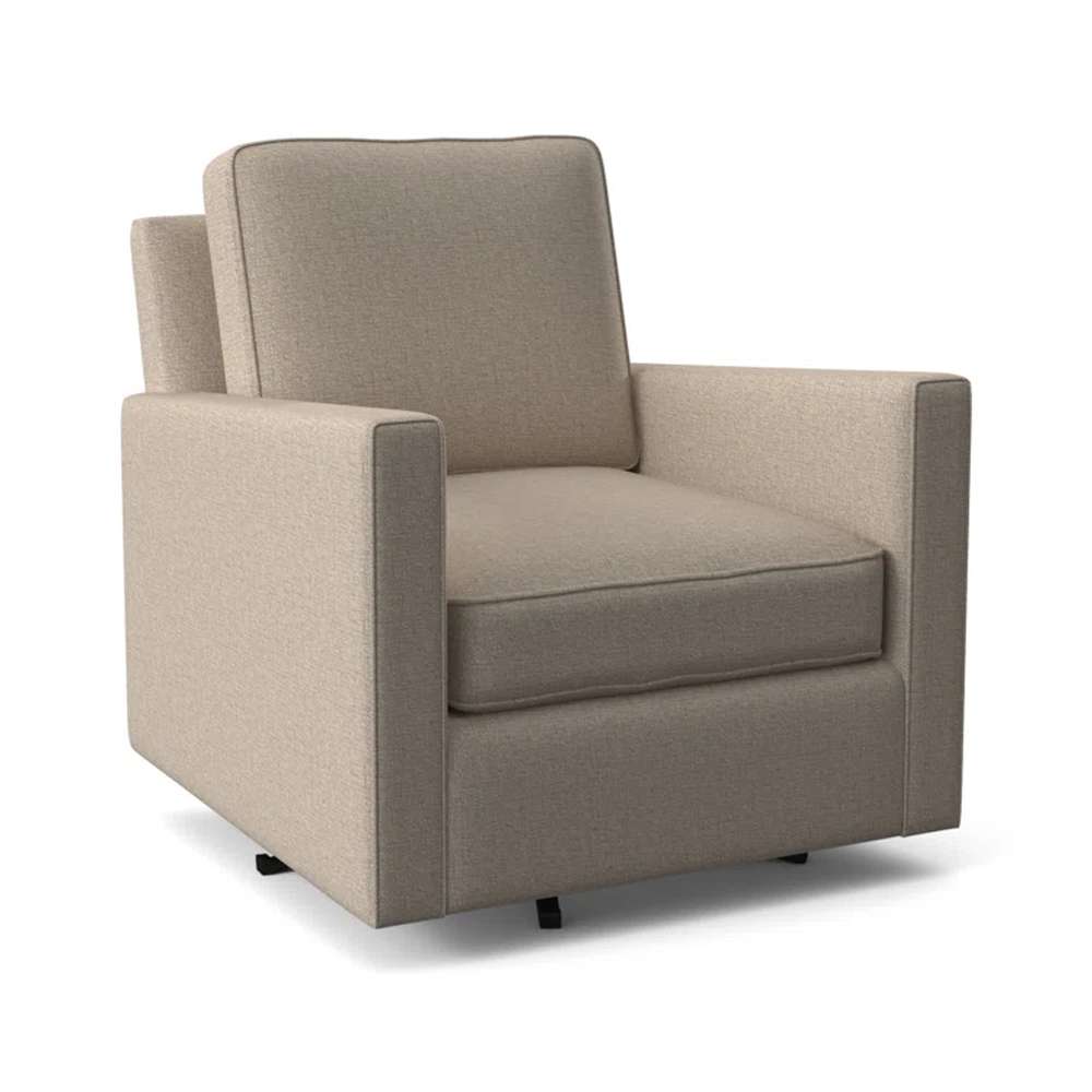 Braxton Culler - Nicklaus Swivel Chair (Beige Crypton Performance Fabric) - 724-005 veiw 1