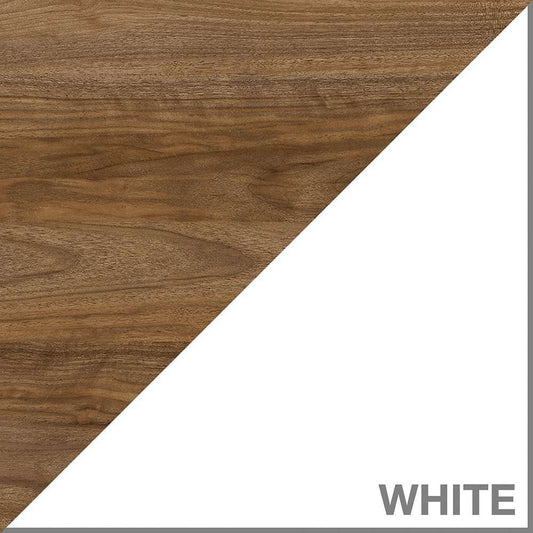 Bush Furniture - Jamestown 2 Drawer Lateral File Cabinet in White and Fresh Walnut - JTF130FWWHSU veiw 2