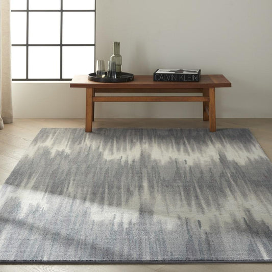 Calvin Klein - Home Gradient Grey 56in x 8 Area Rug - GDT02-99446318442 - CLOSEOUT veiw 2