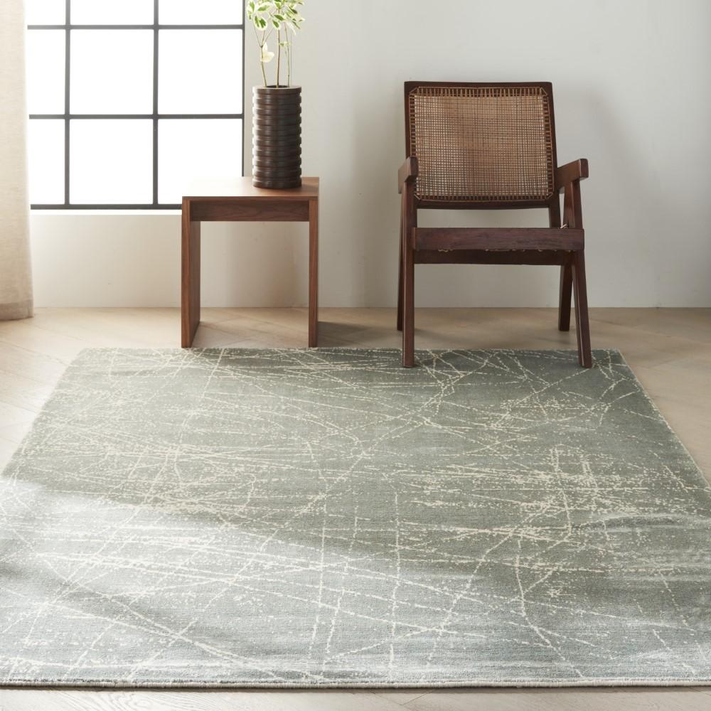Calvin Klein - Home Maya MAY05 Mercury 35in x 55in Area Rug - MAY05-99446190628_CLOSEOUT veiw 2