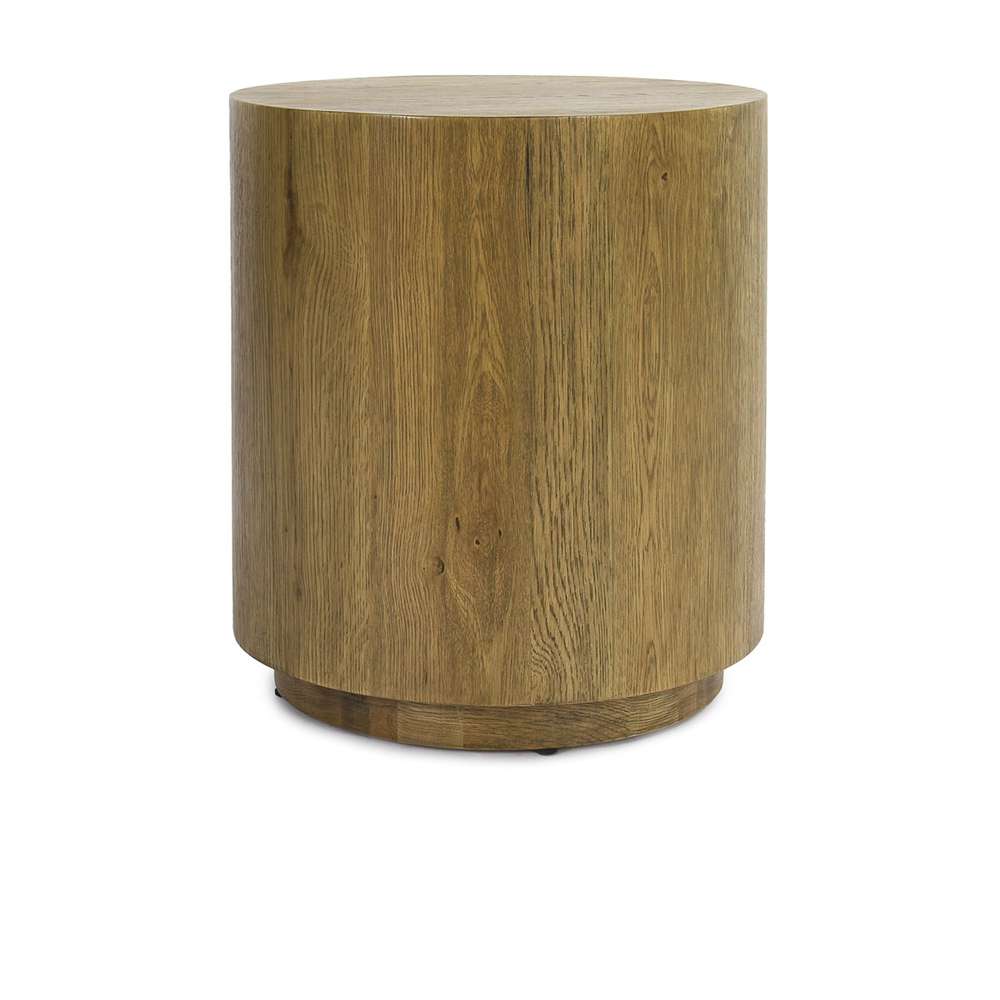 Classic Home - Layne 20in Round End Table Light Brown - 51031412 veiw 1