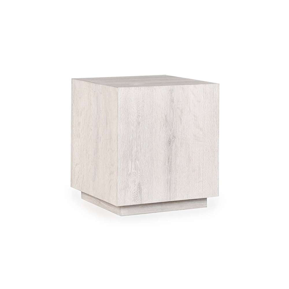 Classic Home - Layne 20in Square End Table White Wash - 51031403 veiw 1