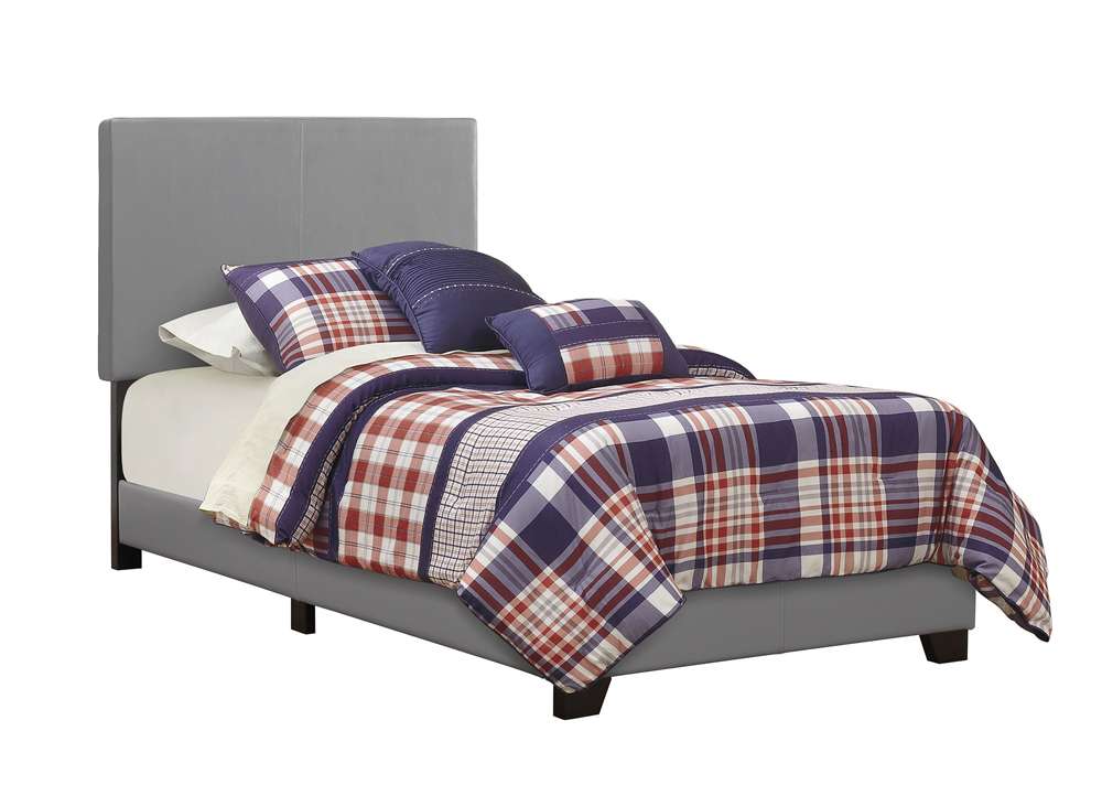Coaster - Dorian Upholstered Bed Twin Bed - 300763T veiw 2